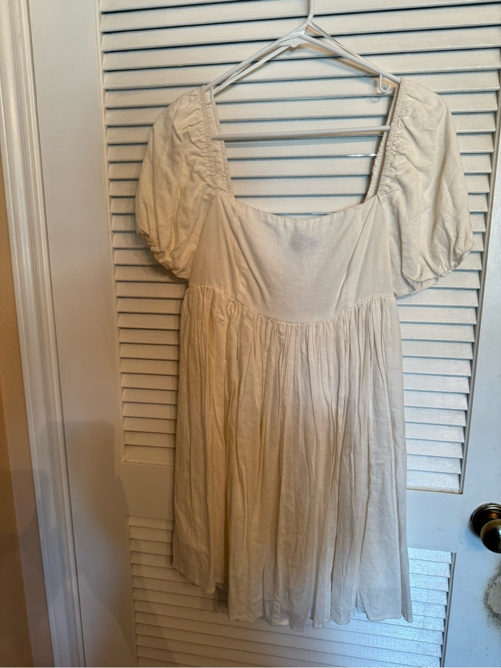 VICI WHITE Lined Dress size M